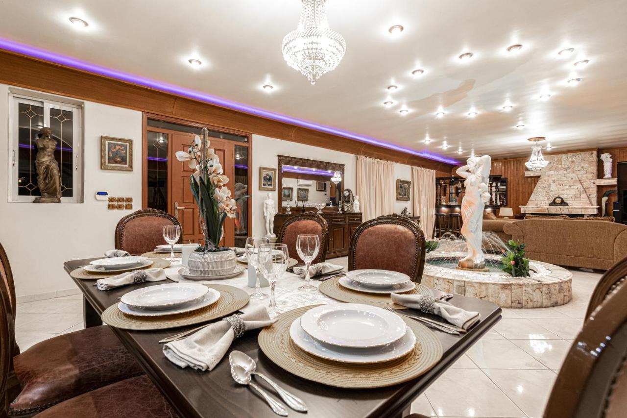 Galadriel Villa With Private Pool & Jacuzzi Kato Yerakarion Exterior foto